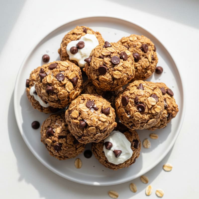 Chewy Chocolate Chip Protein Bites