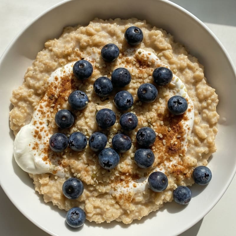 Hearty Oat Porridge with Berries