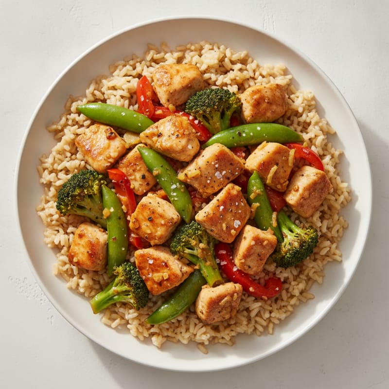 Ginger-Garlic Chicken Stir-Fry