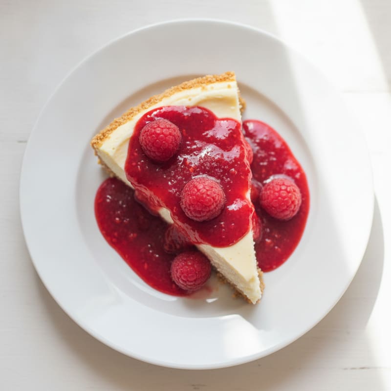 Creamy Greek Yogurt Protein Cheesecake
