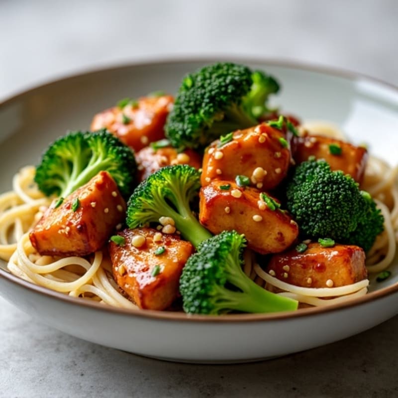 Sticky Teriyaki Chicken and Broccoli Stir-Fry