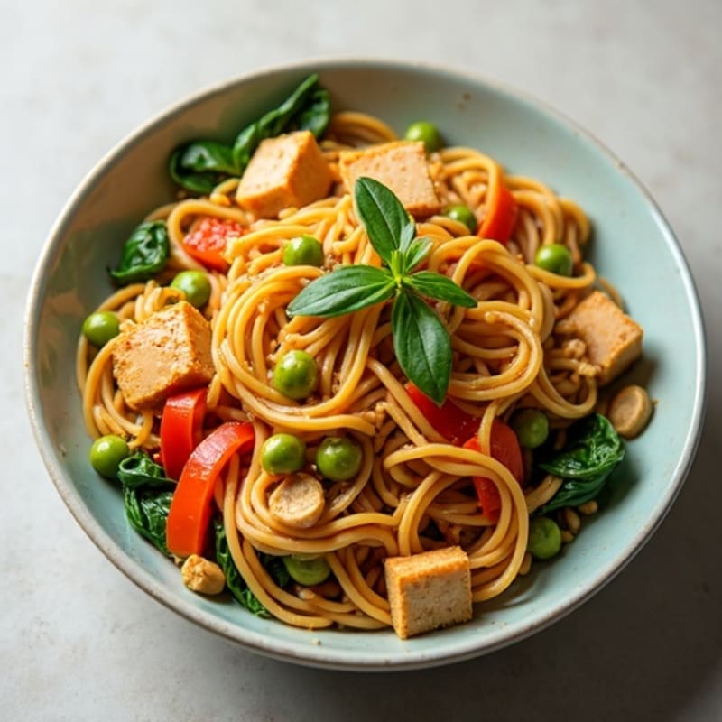 Creamy Vegan Thai Peanut Noodles