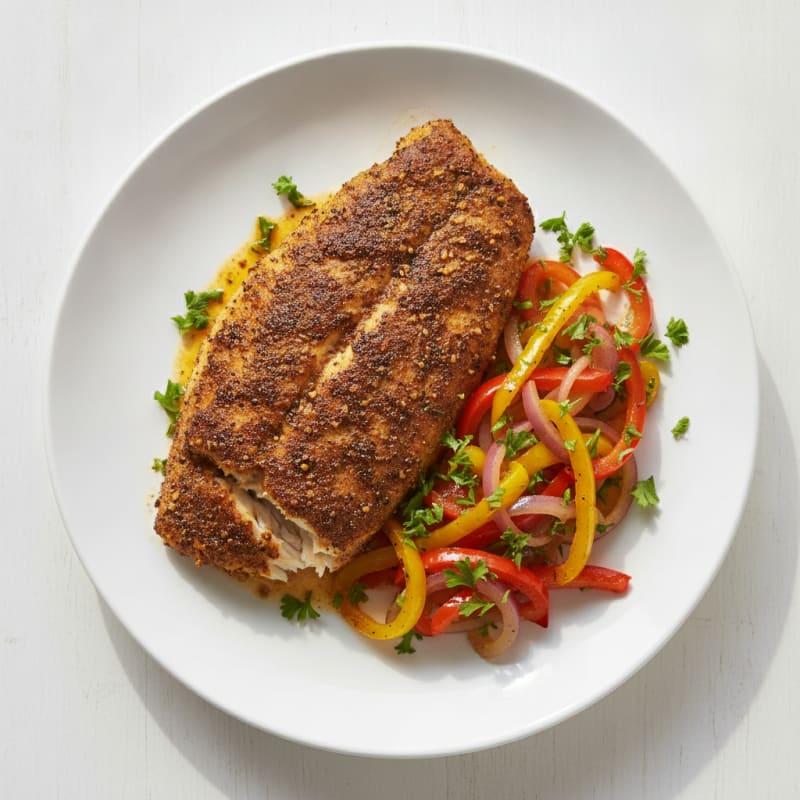 Cajun Blackened Catfish Fillet