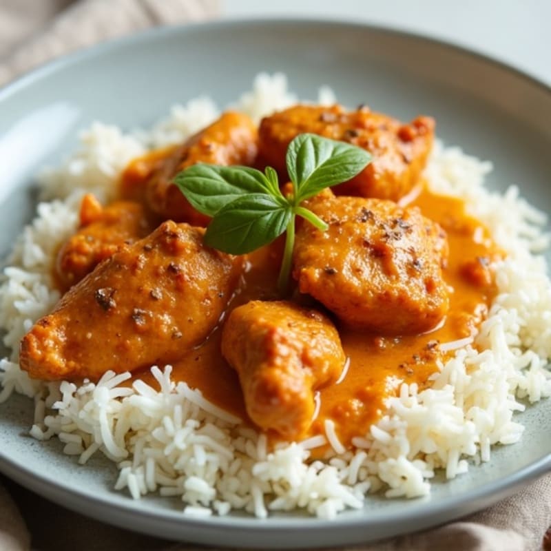 Creamy Coconut-Spiced Butter Chicken