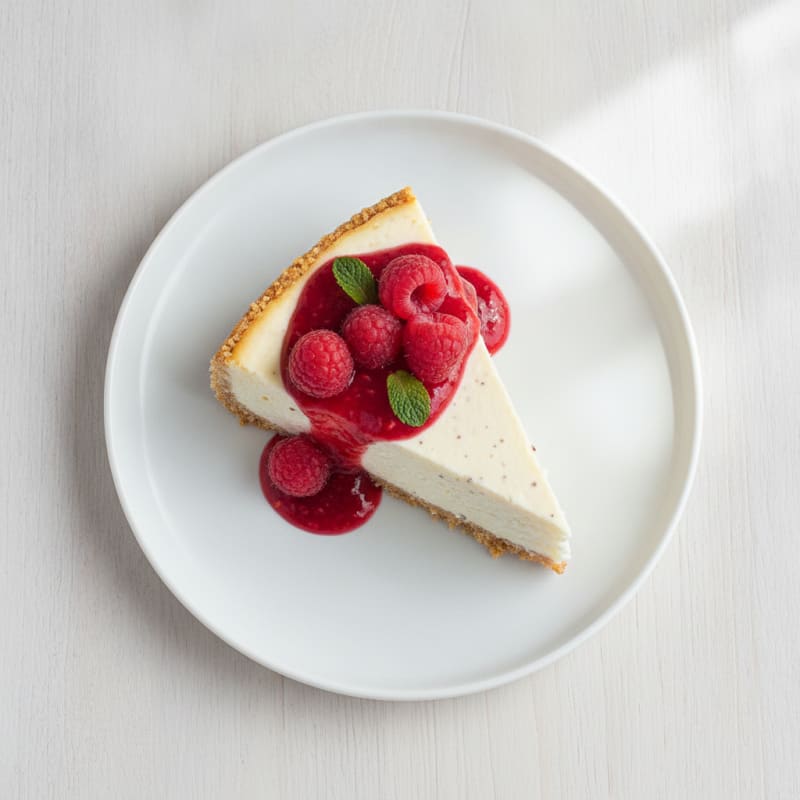 Creamy Greek Yogurt Protein Cheesecake