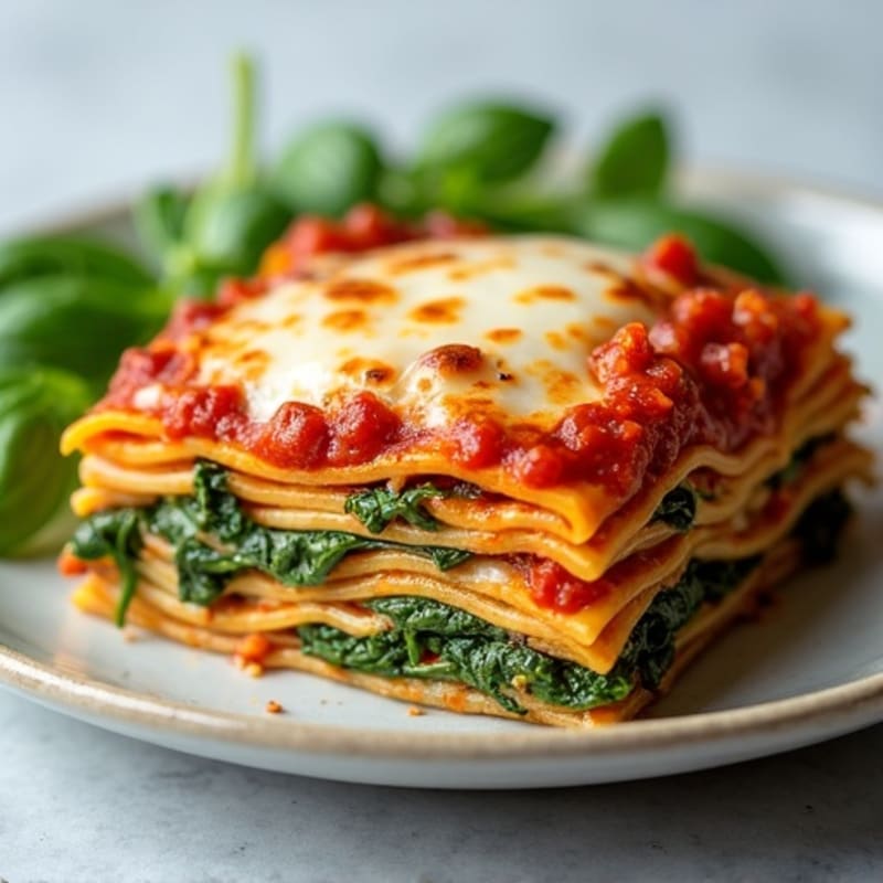 Healthy Layered Veggie Lasagna