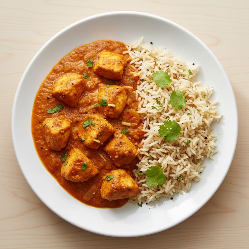 Chicken Tikka Masala with Basmati Rice