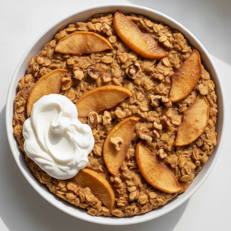 Apple Cinnamon Baked Oatmeal