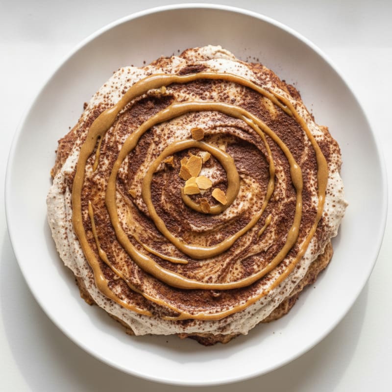 Creamy Greek Yogurt Protein Mousse with Almond Butter