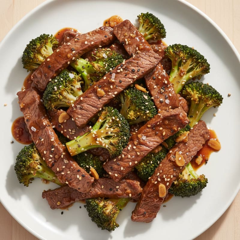 Sesame Beef and Broccoli Stir-Fry