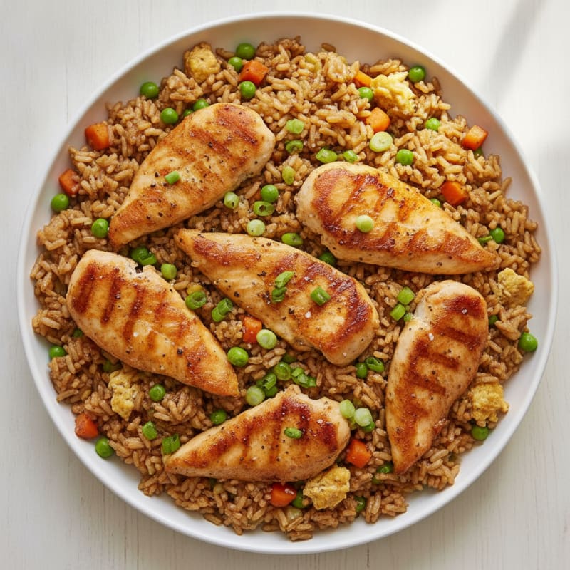 Chicken Fried Rice Skillet