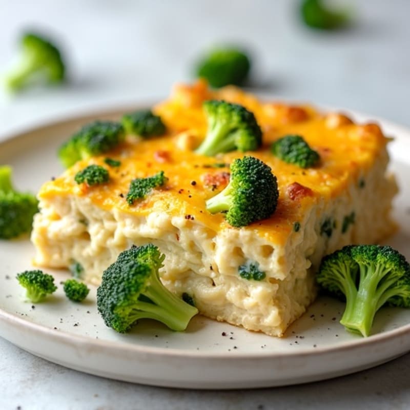 Creamy Cheesy Chicken and Broccoli Bake
