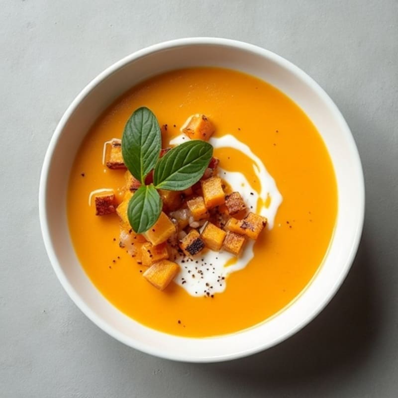 Creamy Roasted Butternut Squash Soup