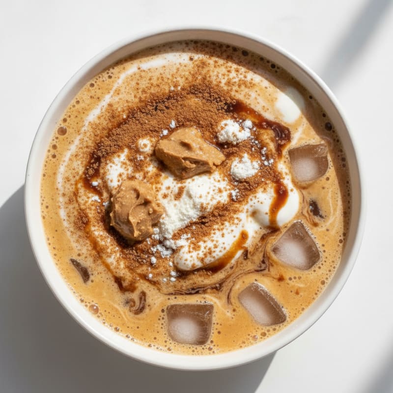 Brown Sugar Shaken Espresso with Oat Milk