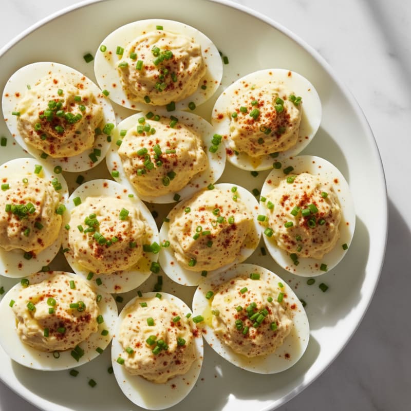 Creamy Zesty Deviled Eggs