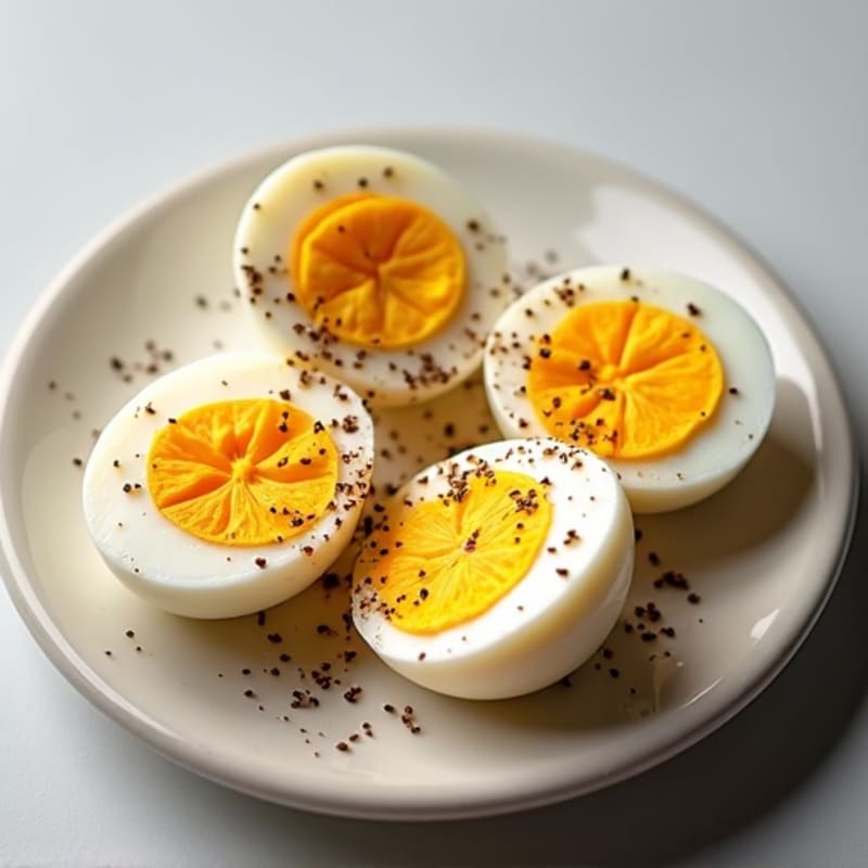 Hard-Boiled Eggs with Everything Bagel Seasoning