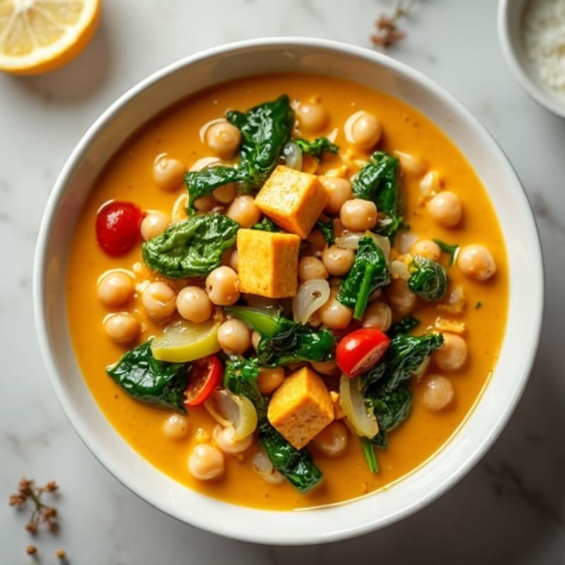 Creamy Coconut Curry Chickpea Stew