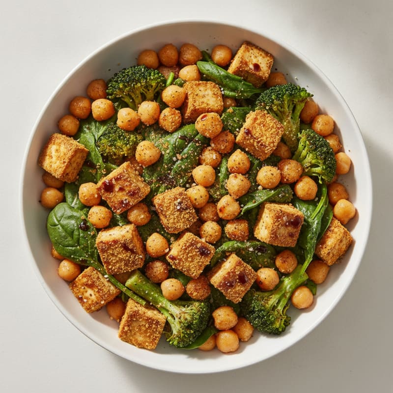 Hearty Chickpea and Vegetable Bowl