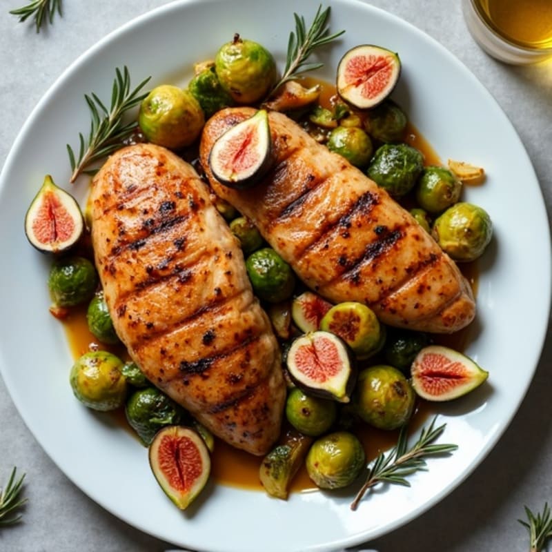 Sheet Pan Roasted Chicken and Figs with Rosemary