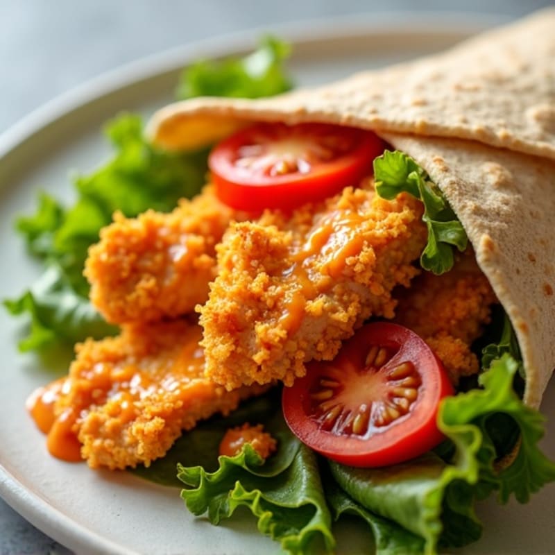 Crispy Buffalo Chicken Wrap