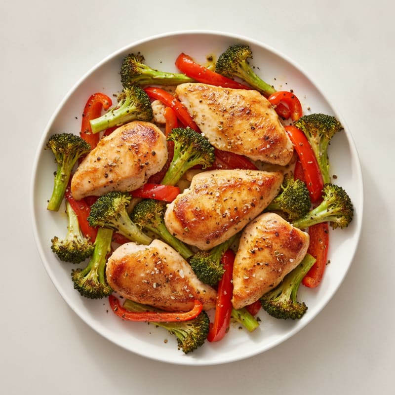 Sheet Pan Lemon Herb Chicken