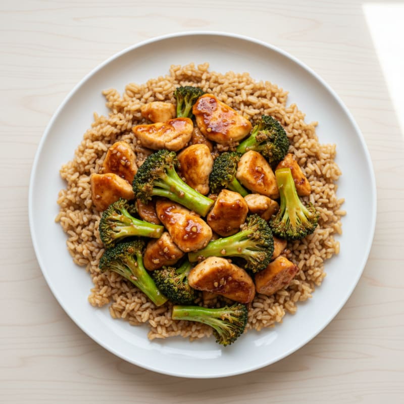 Teriyaki Chicken and Broccoli Stir-Fry