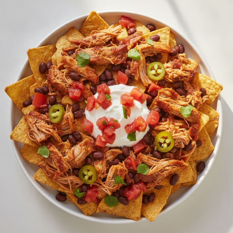 Smoky Pulled Pork Nachos