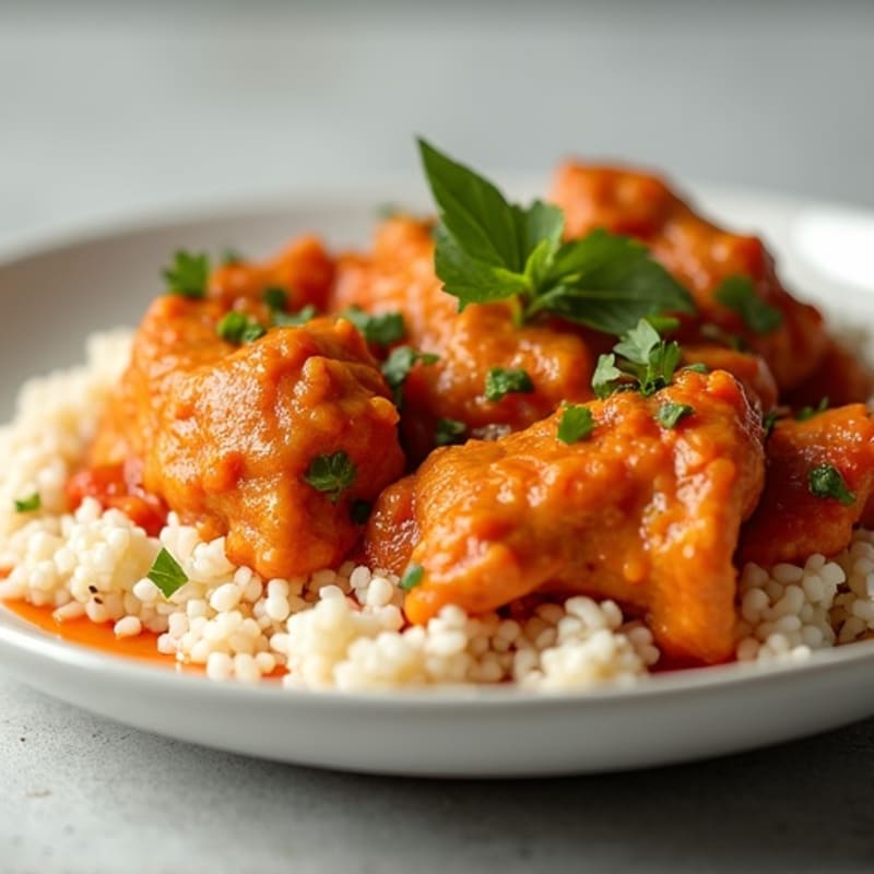 Creamy Coconut-Spiced Butter Chicken