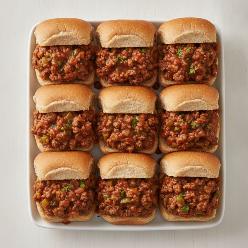 Classic Sloppy Joe Sliders