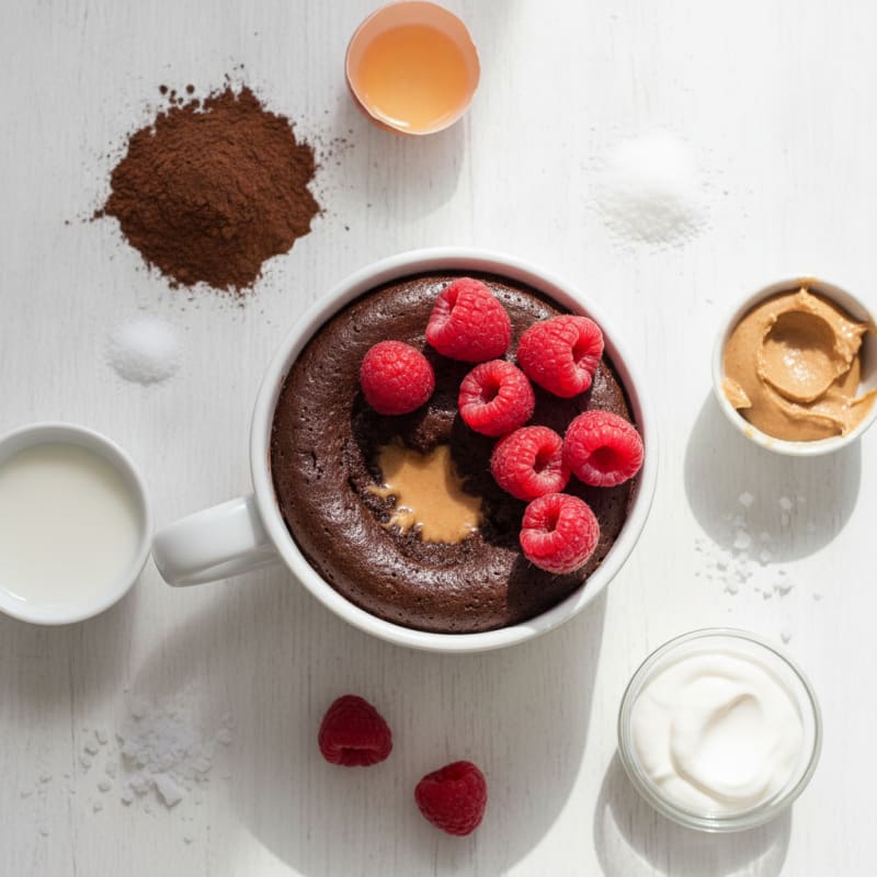 Decadent Chocolate Protein Mug Cake