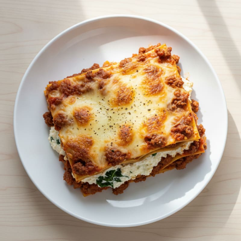 Classic Beef Lasagne with Ricotta
