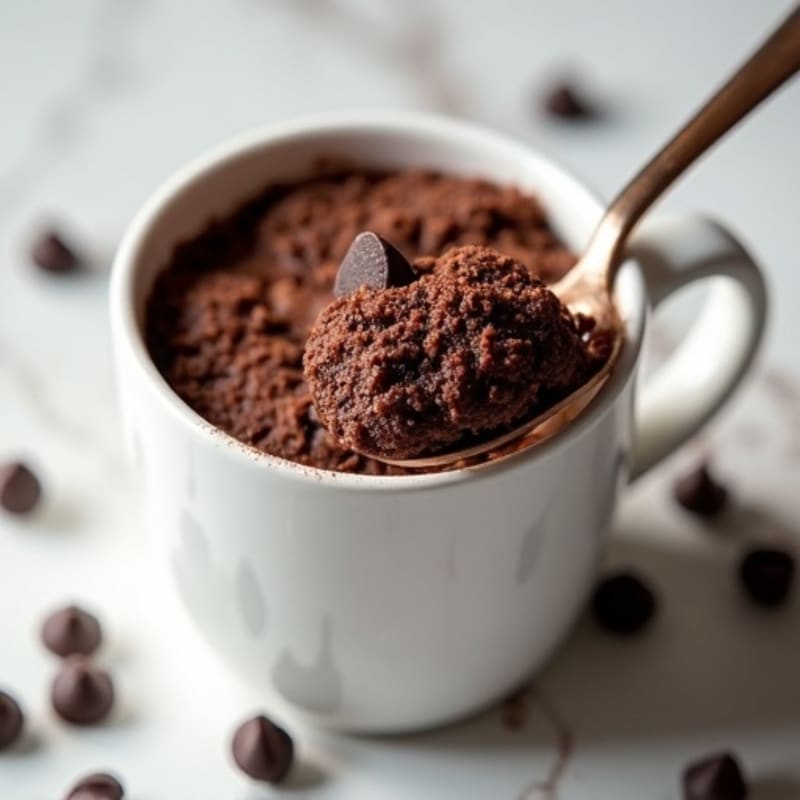 Protein-Rich Double Chocolate Mug Cake