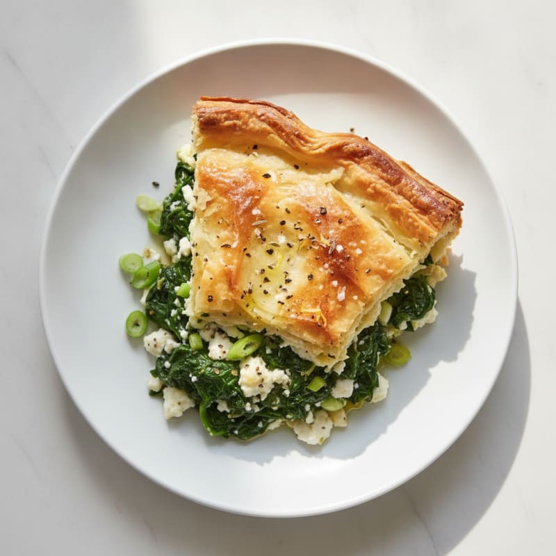 Spinach and Feta Phyllo Pie