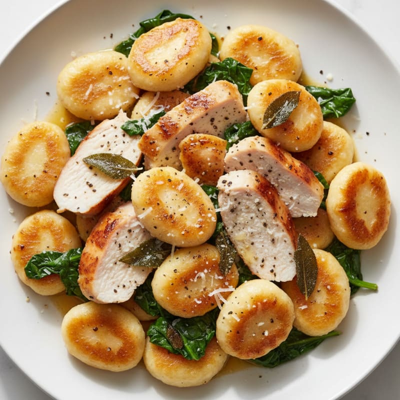 Ricotta Gnocchi with Sage Butter Sauce