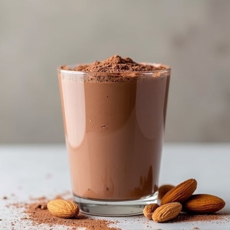 Silky Chocolate Protein Pudding with Greek Yogurt