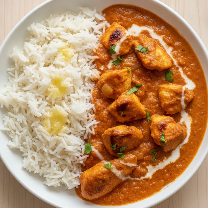 Chicken Tikka Masala with Basmati Rice