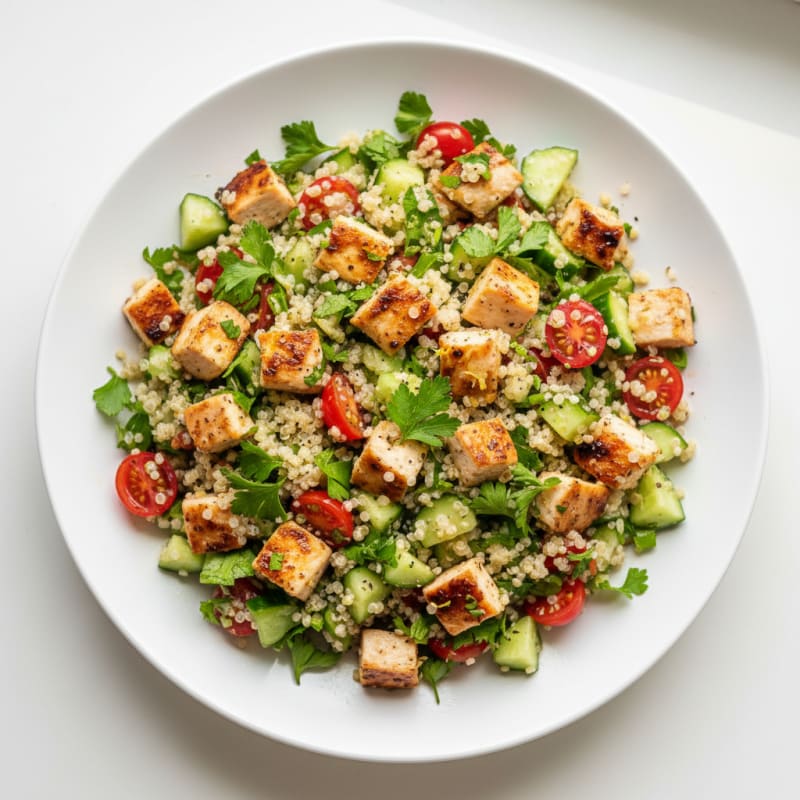 Zesty Lemon Herb Quinoa Salad
