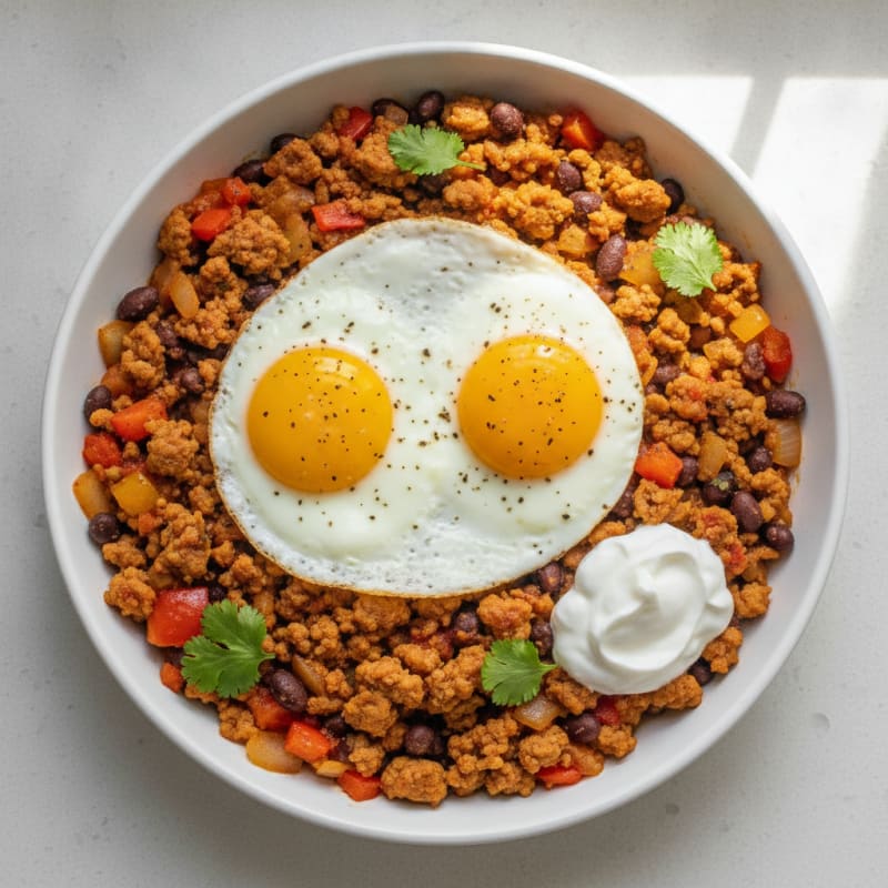 Hearty Grand Slam Breakfast Skillet