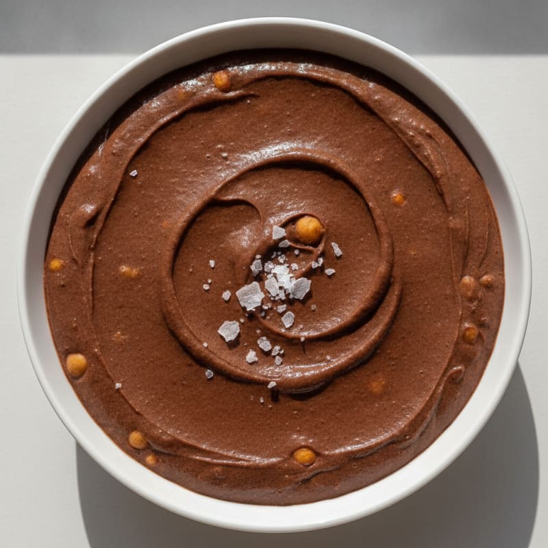 Silky Chocolate Protein Pudding with Chickpeas