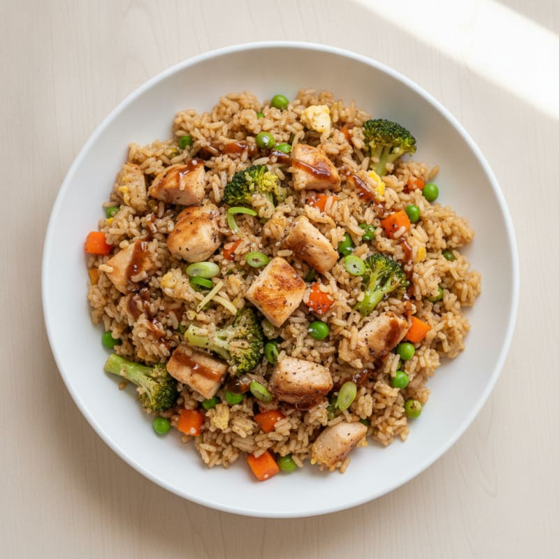 Chicken and Vegetable Fried Rice