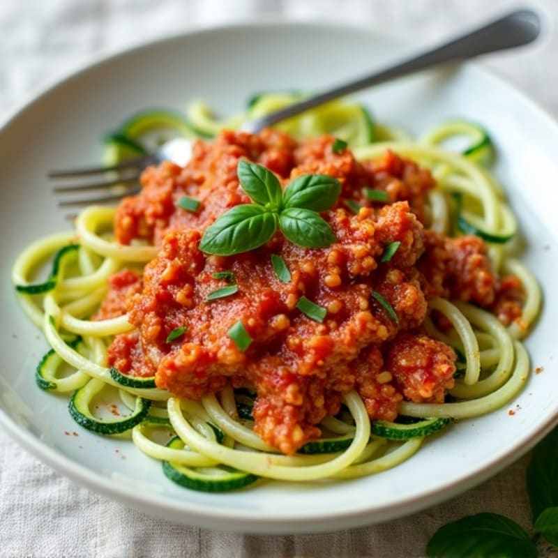 Protein-Packed Turkey and Zucchini Noodle Marinara