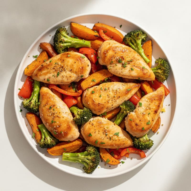 Sheet Pan Lemon Herb Chicken