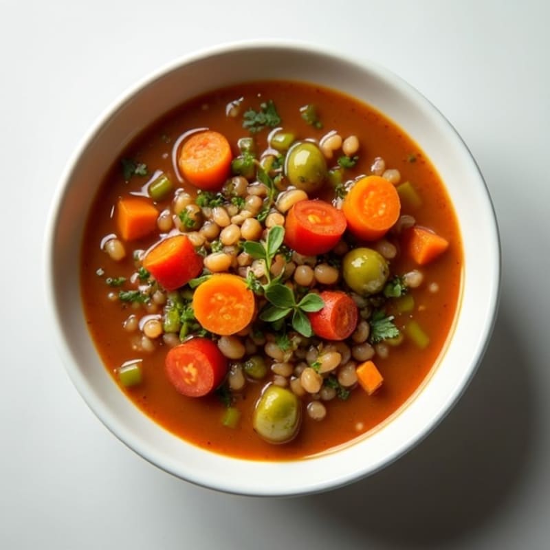 Hearty Root Vegetable and Lentil Stew