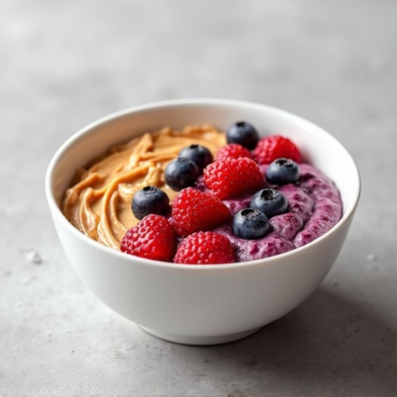Greek Yogurt Peanut Butter Protein Bowl