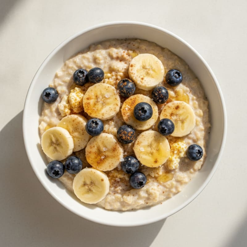High-Protein Sweet Oatmeal Bowl