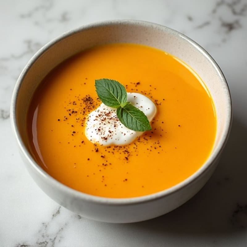 Silky Roasted Butternut Squash Soup