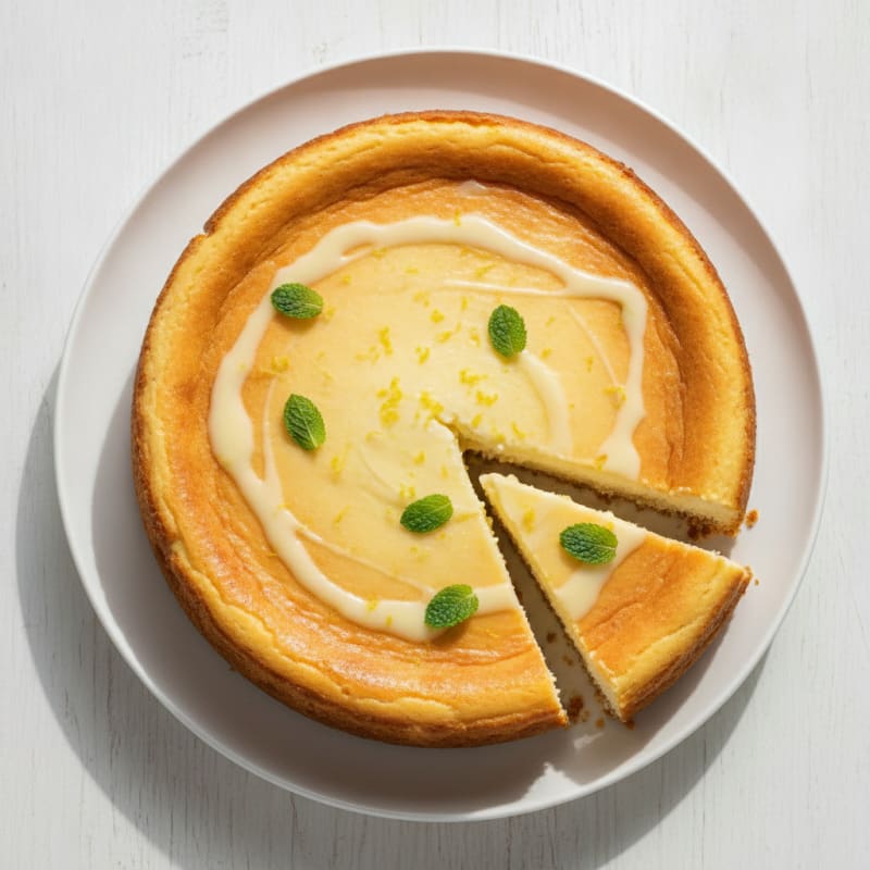 Creamy Greek Yogurt Protein Cheesecake
