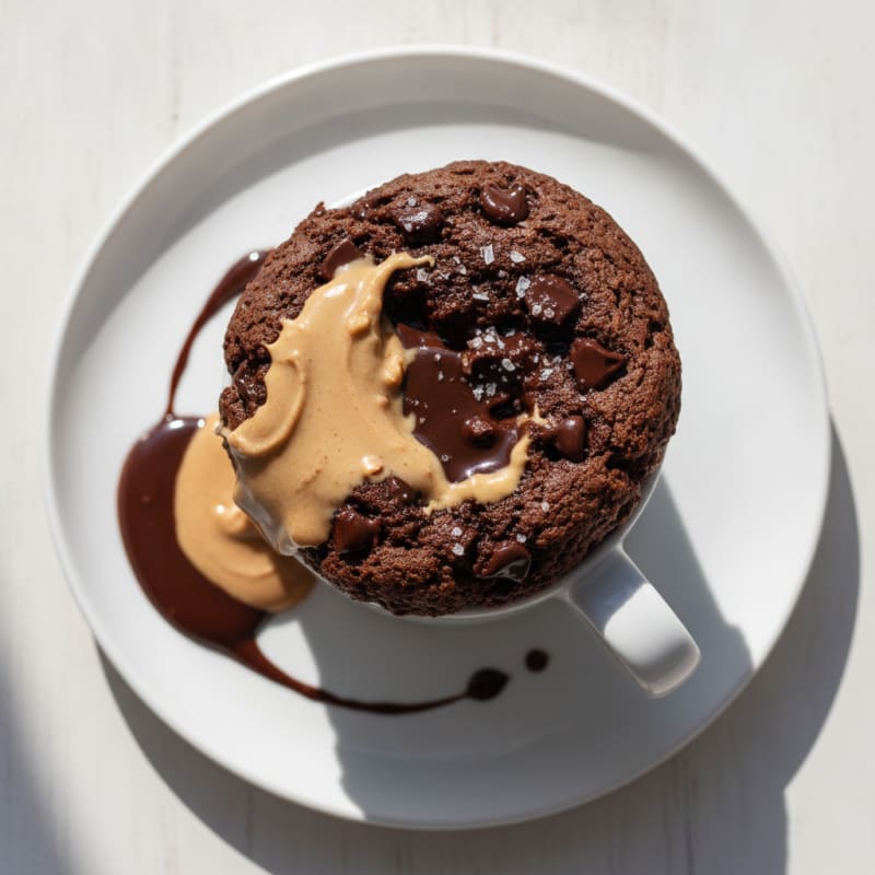 Decadent Chocolate Protein Mug Cake