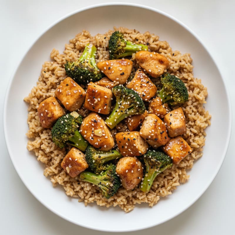 Sesame Chicken and Broccoli Stir-Fry