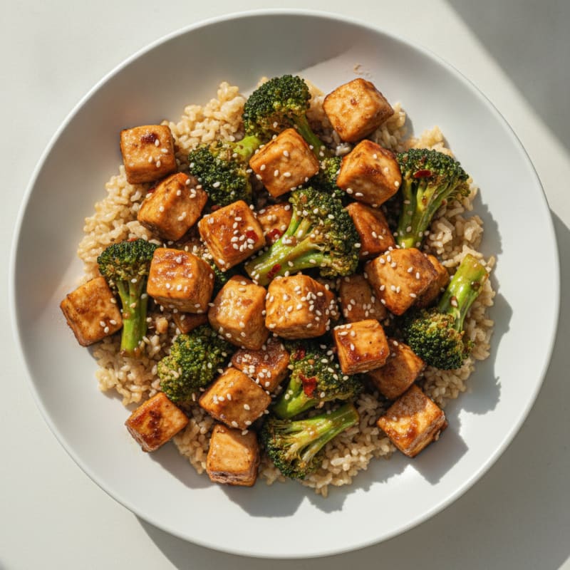 Teriyaki Chicken and Broccoli Stir-Fry